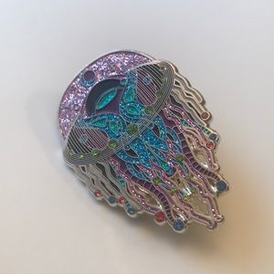 Trippy Samuel Farrand Jellyfish Pin